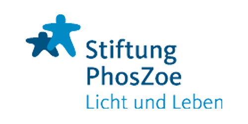 Das Logo der Stiftung PhosZoe Licht und Leben